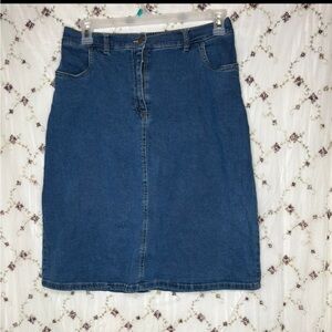 Blair Blue Denim Skirt